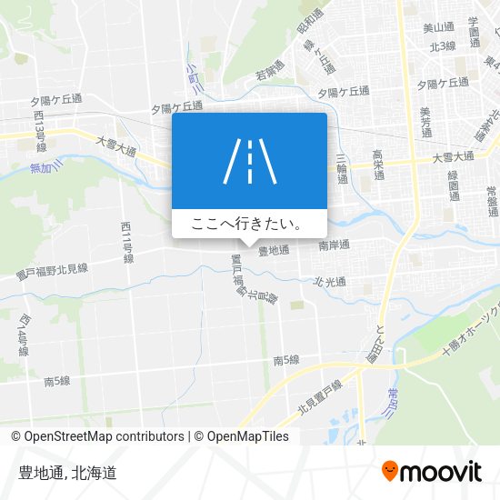 豊地通地図