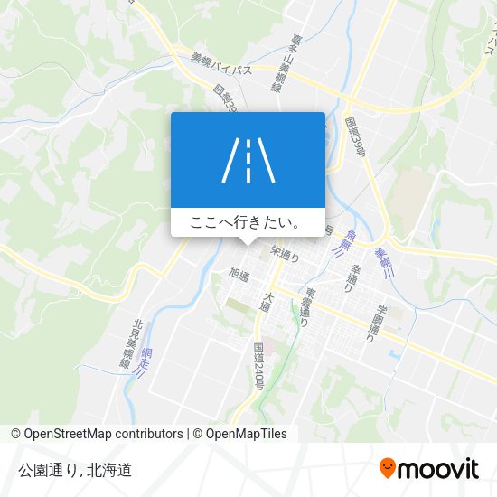 公園通り地図