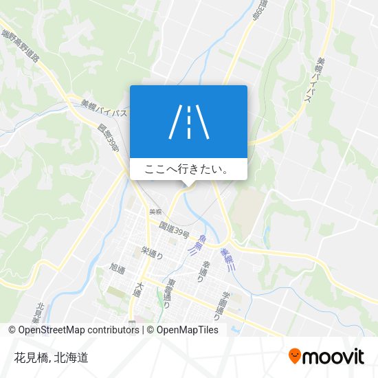 花見橋地図