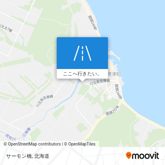 サーモン橋地図
