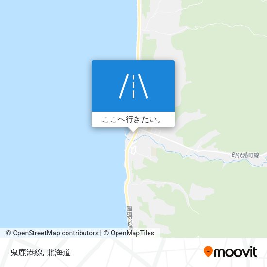 鬼鹿港線地図