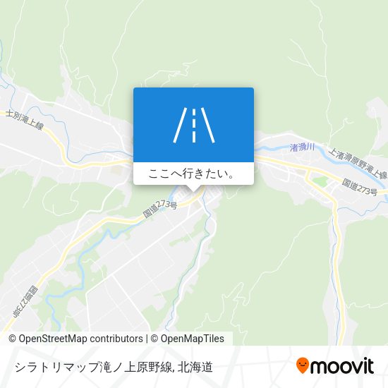 シラトリマップ滝ノ上原野線地図