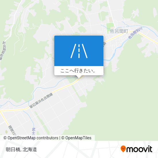 朝日橋地図