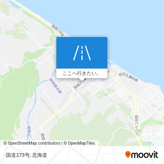 国道273号地図