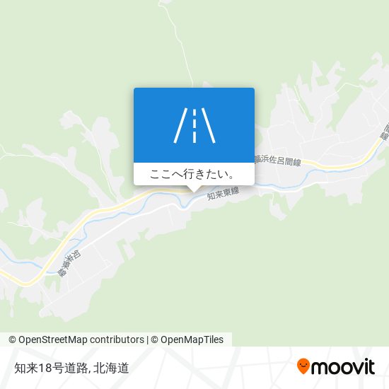 知来18号道路地図