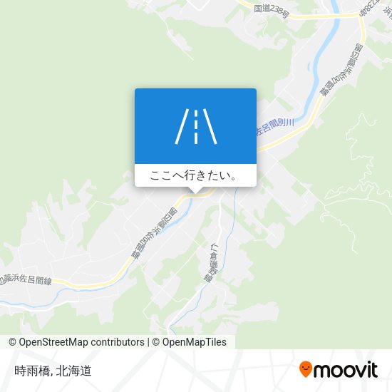 時雨橋地図