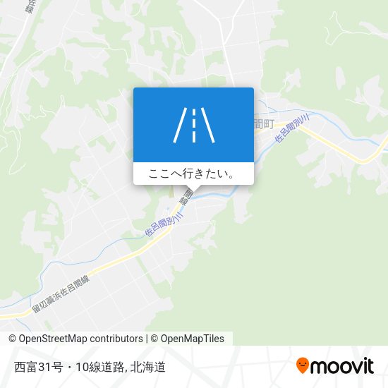 西富31号・10線道路地図