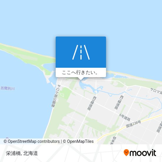 栄浦橋地図
