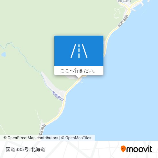 国道335号地図