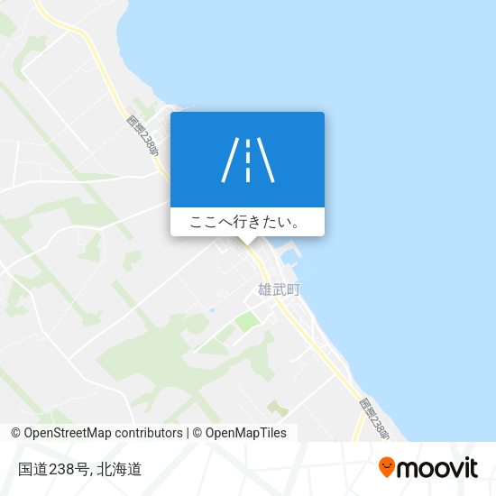 国道238号地図
