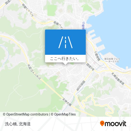 洗心橋地図