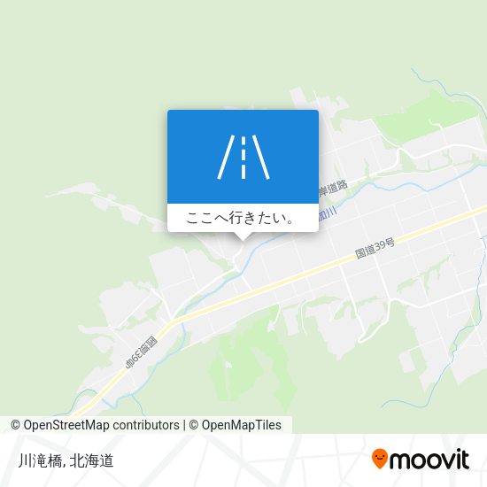 川滝橋地図