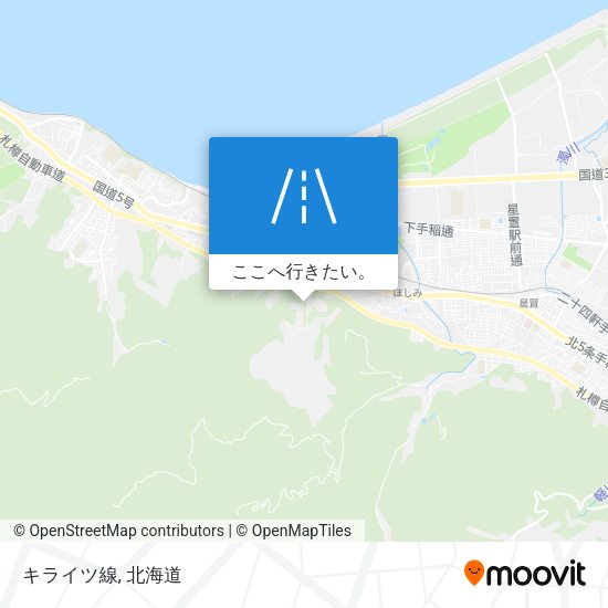 キライツ線地図