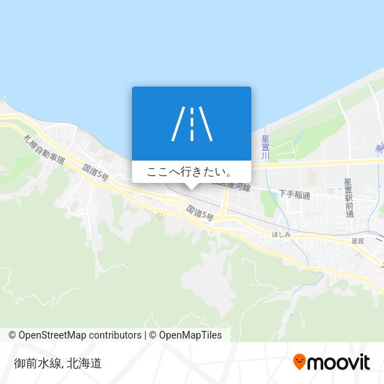 御前水線地図