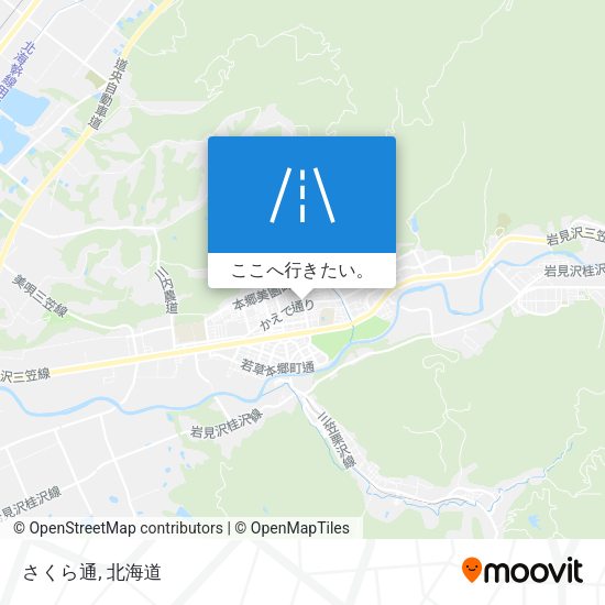 さくら通地図