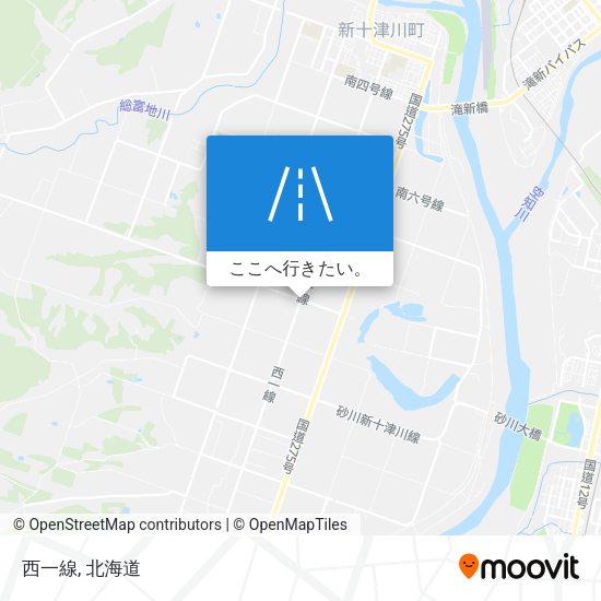 西一線地図
