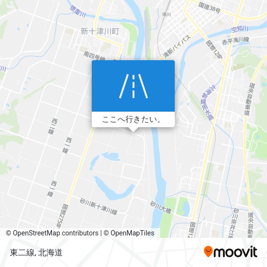 東二線地図