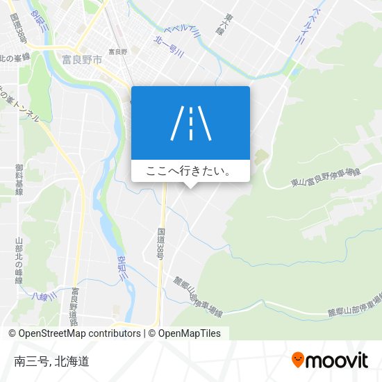 南三号地図