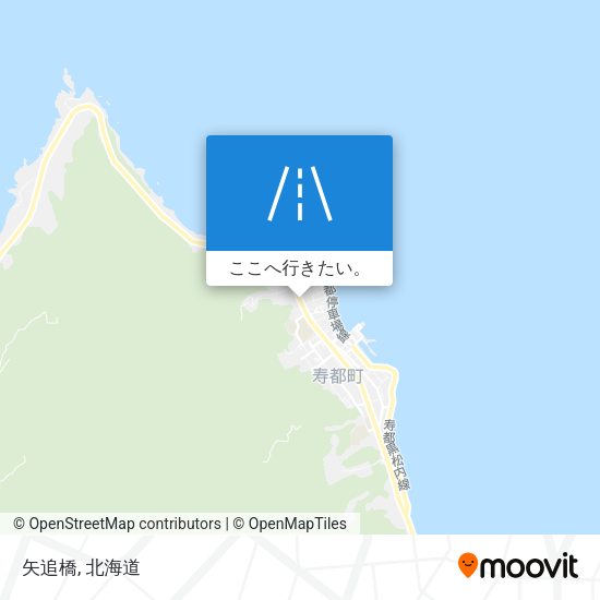 矢追橋地図