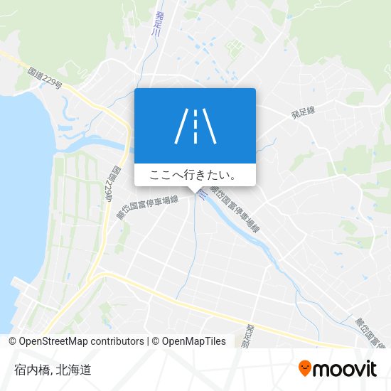 宿内橋地図