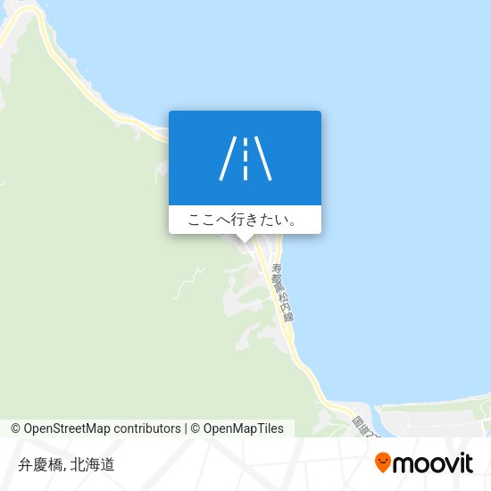 弁慶橋地図