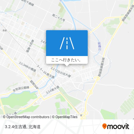 3.2.4住吉通地図