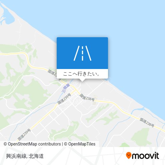 興浜南線地図