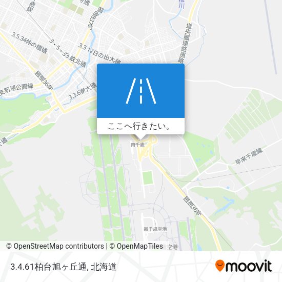 3.4.61柏台旭ヶ丘通地図
