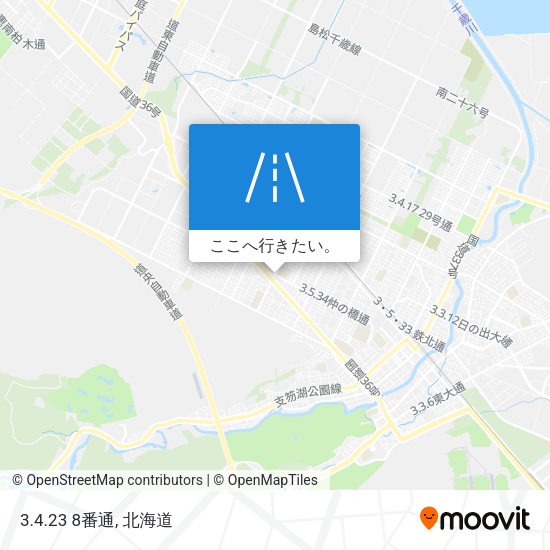 3.4.23 8番通地図