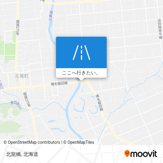 北龍橋地図