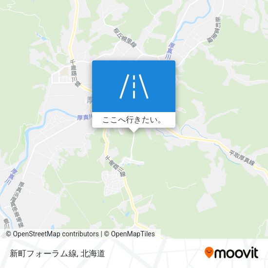 新町フォーラム線地図