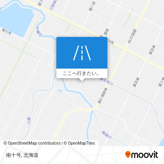 南十号地図