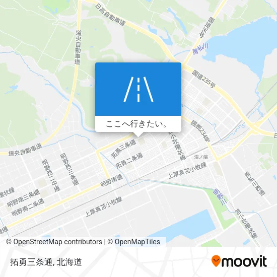 拓勇三条通地図