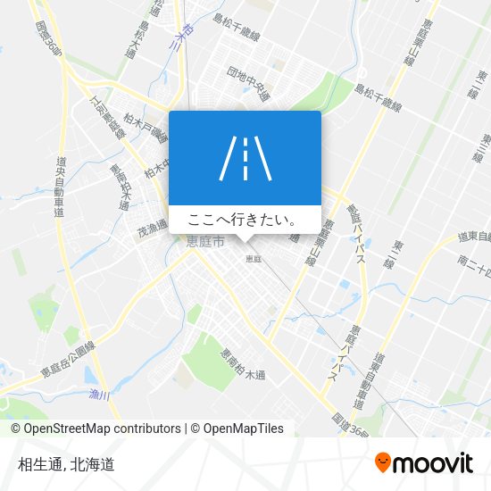 相生通地図