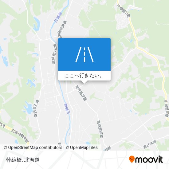 幹線橋地図