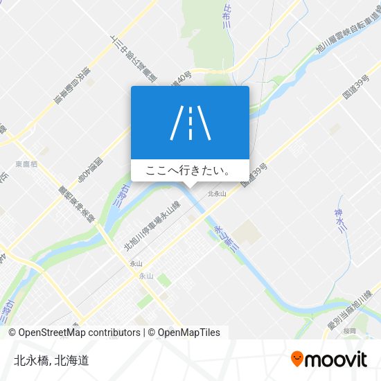 北永橋地図