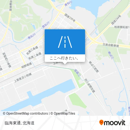 臨海東通地図