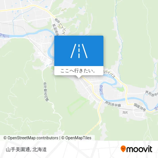 山手美園通地図