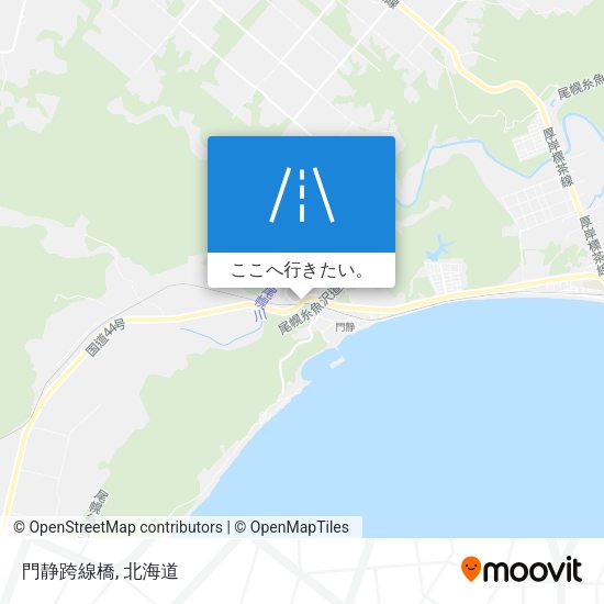 門静跨線橋地図