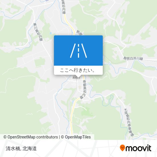 清水橋地図