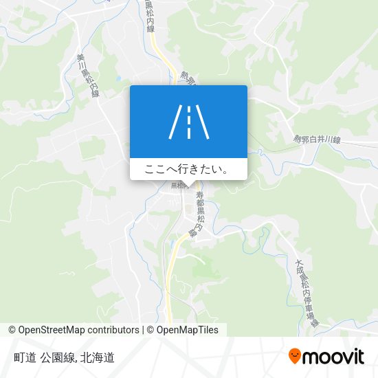 町道 公園線地図
