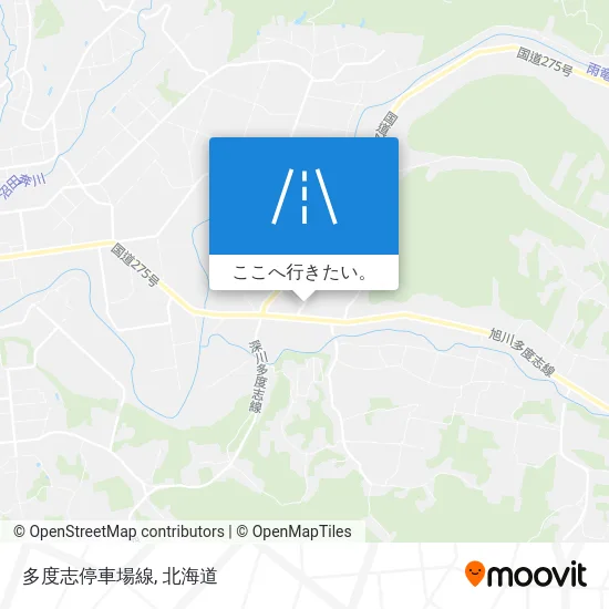 多度志停車場線地図
