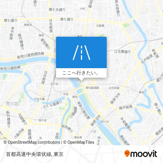 首都高速中央環状線地図