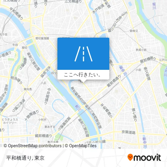 平和橋通り地図