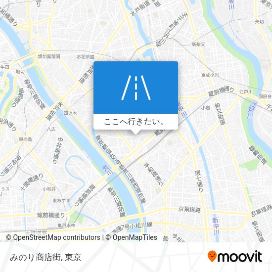 みのり商店街地図