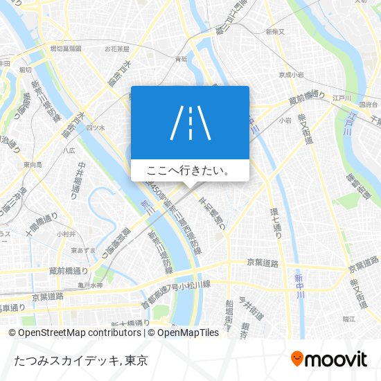 たつみスカイデッキ地図