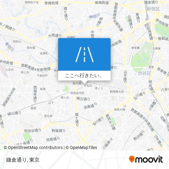 鎌倉通り地図