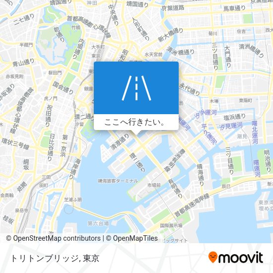 トリトンブリッジ地図
