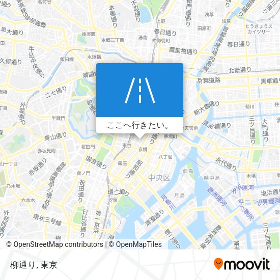 柳通り地図