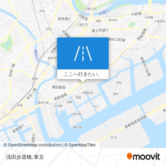 浅田歩道橋地図